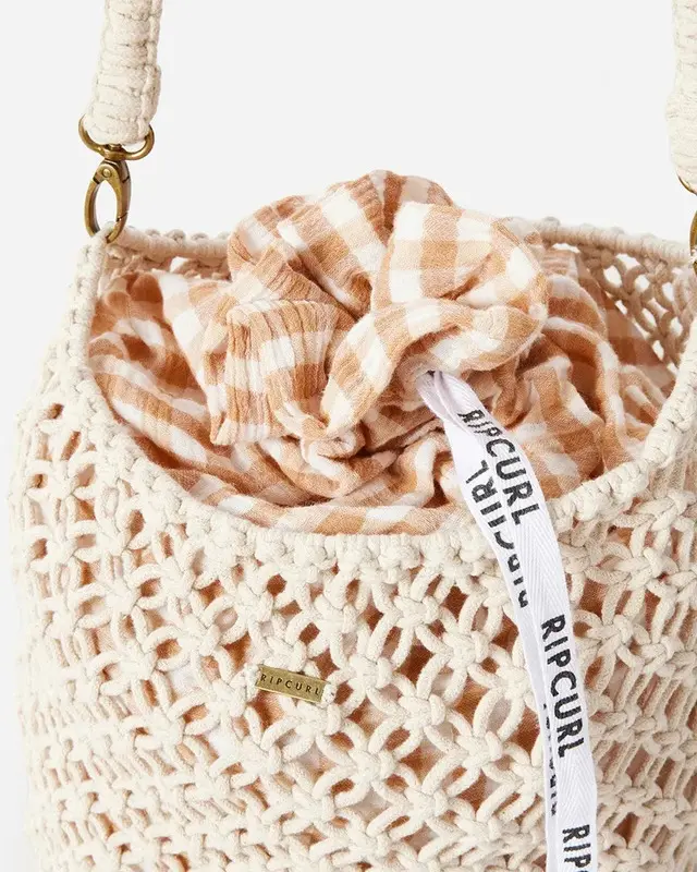 BOLSA RIP CURL CROCHET/PU CROSSBODY NATURAL