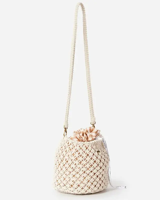 BOLSA RIP CURL CROCHET/PU CROSSBODY NATURAL