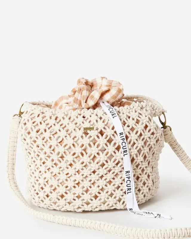 BOLSA RIP CURL CROCHET/PU CROSSBODY NATURAL