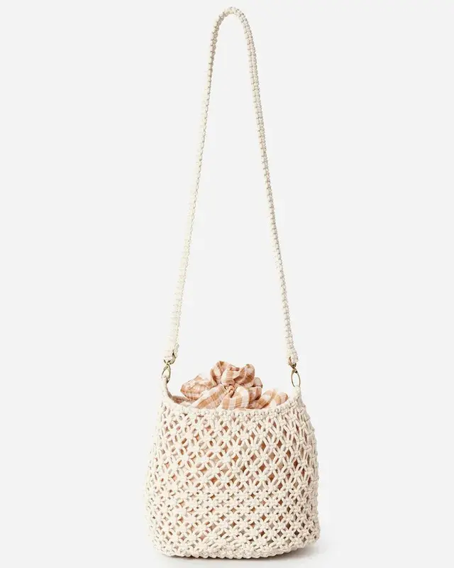 BOLSA RIP CURL CROCHET/PU CROSSBODY NATURAL