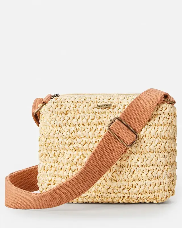 BOLSA RIP CURL ESSENTIALS STRAW CROSSBODY NATURAL