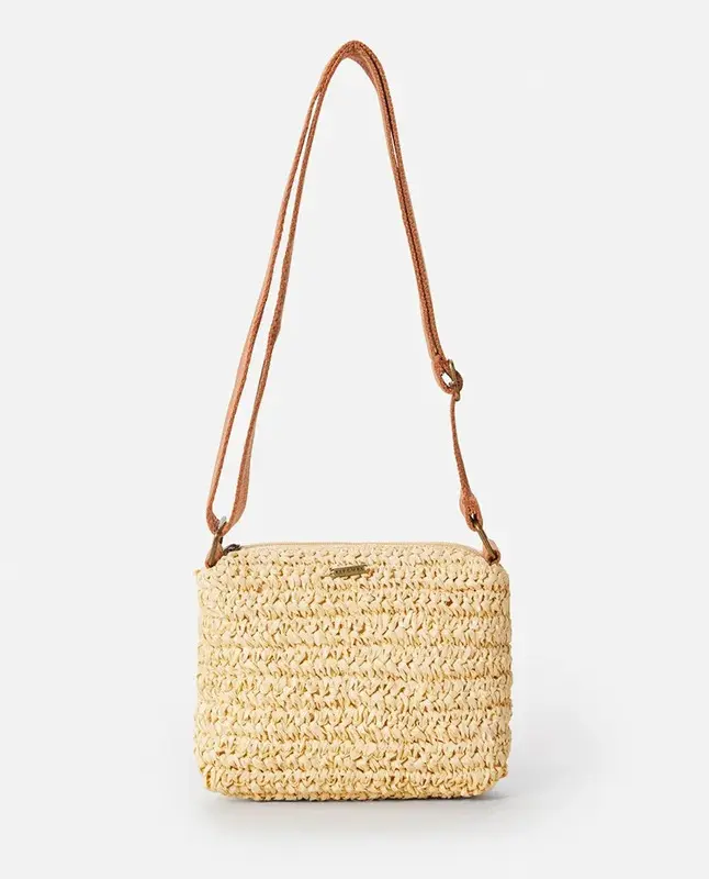 BOLSA RIP CURL ESSENTIALS STRAW CROSSBODY NATURAL