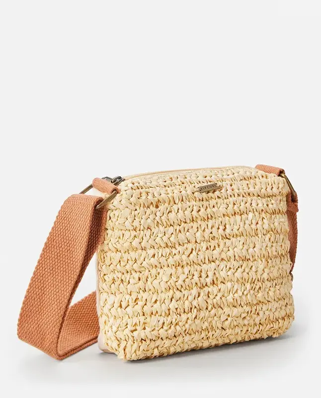 BOLSA RIP CURL ESSENTIALS STRAW CROSSBODY NATURAL