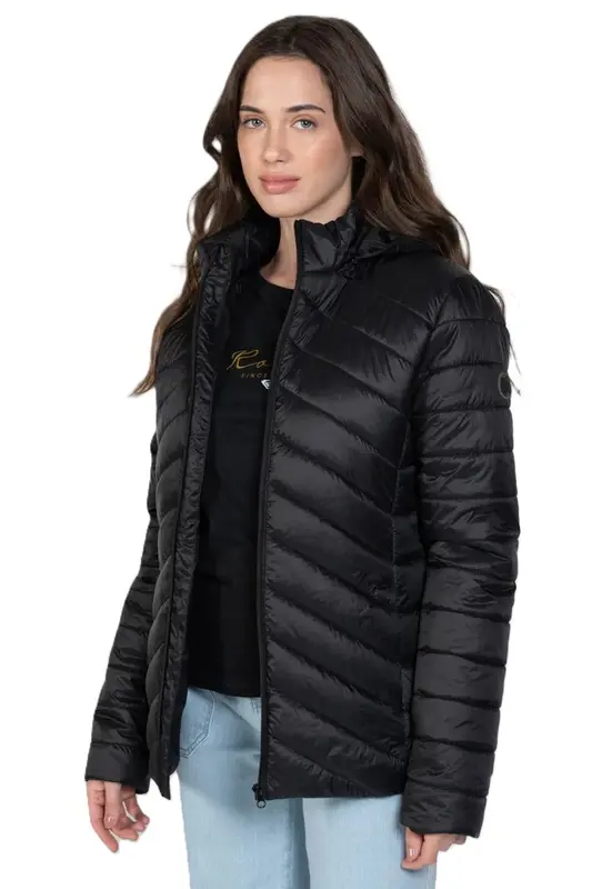 JAQUETA ROXY COASTEL ROAD HOODED PRETO
