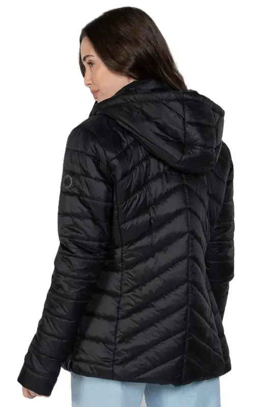 JAQUETA ROXY COASTEL ROAD HOODED PRETO