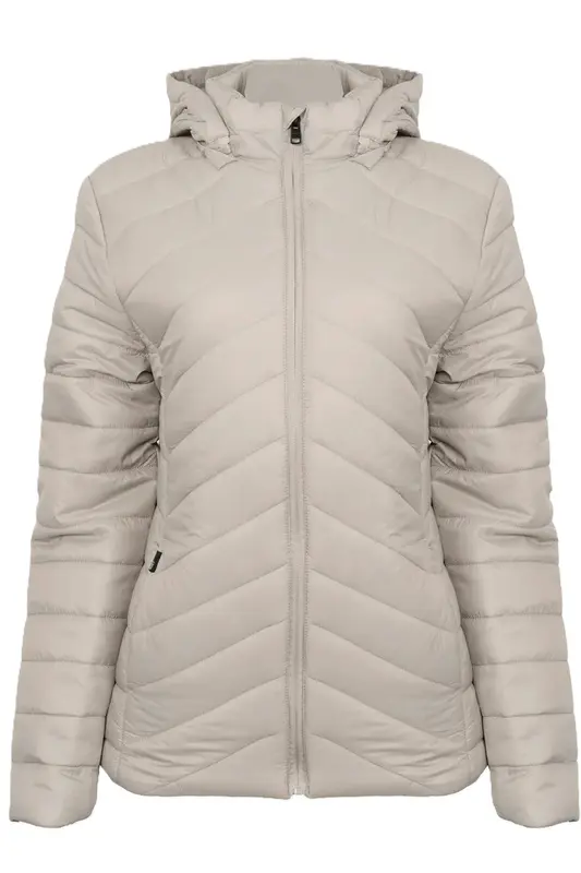JAQUETA ROXY COASTEL ROAD HOODED BEGE