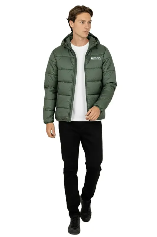 JAQUETA RVCA PUFFER VERDE MILITAR