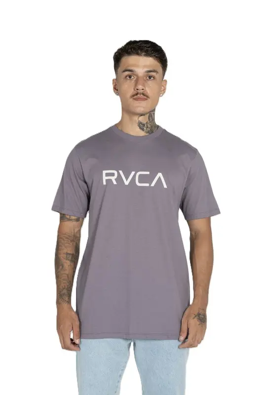 CAMISETA RVCA BIG ROXO CLARO