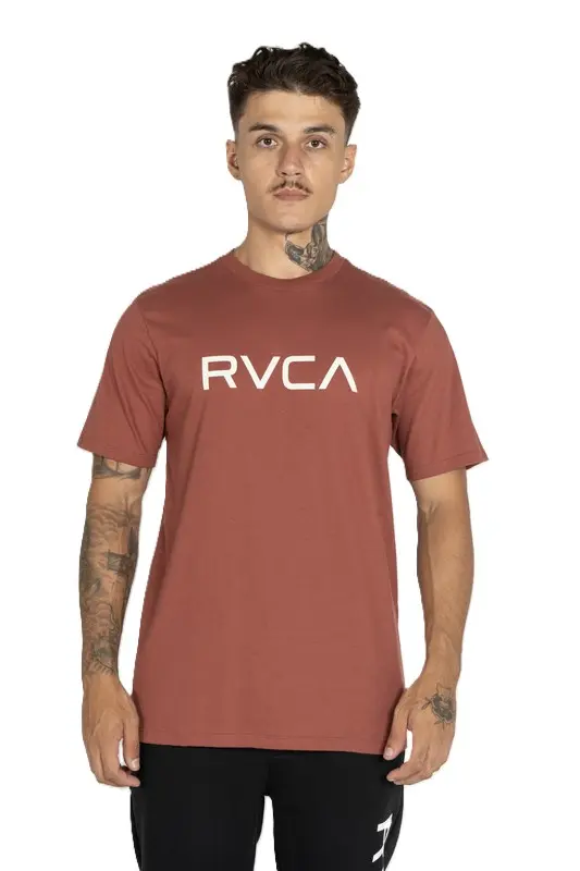 CAMISETA RVCA BIG VINHO