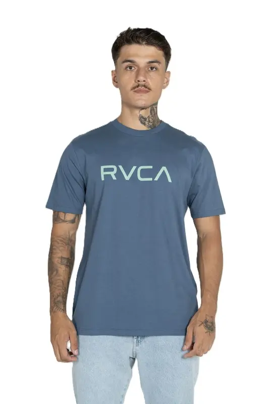 CAMISETA RVCA BIG AZUL ESCURO