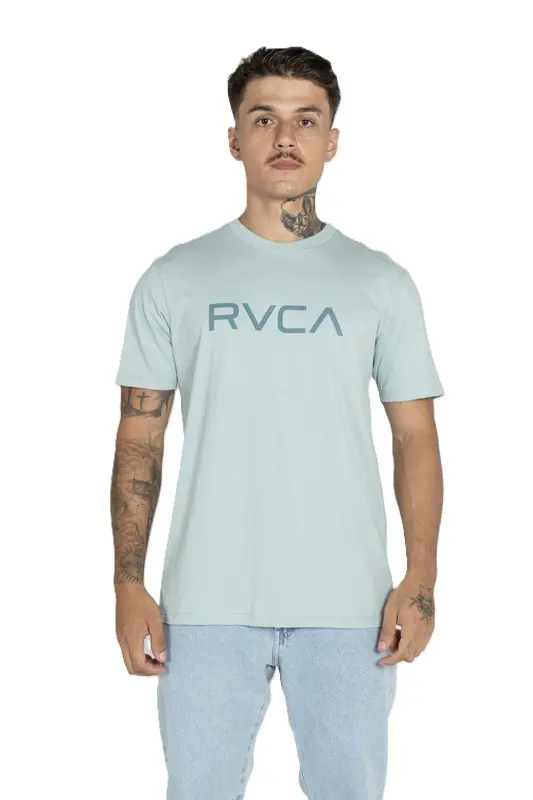 CAMISETA RVCA BIG AZUL CLARO
