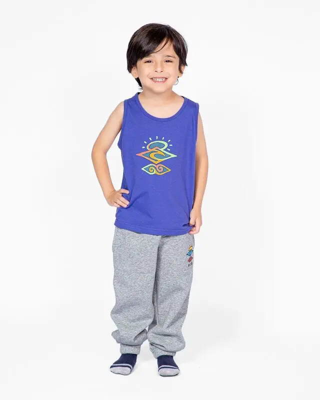 CALCA RIP CURL ICONS OF SHRED TRACKPANT INFANTIL 85-GREY MARLE