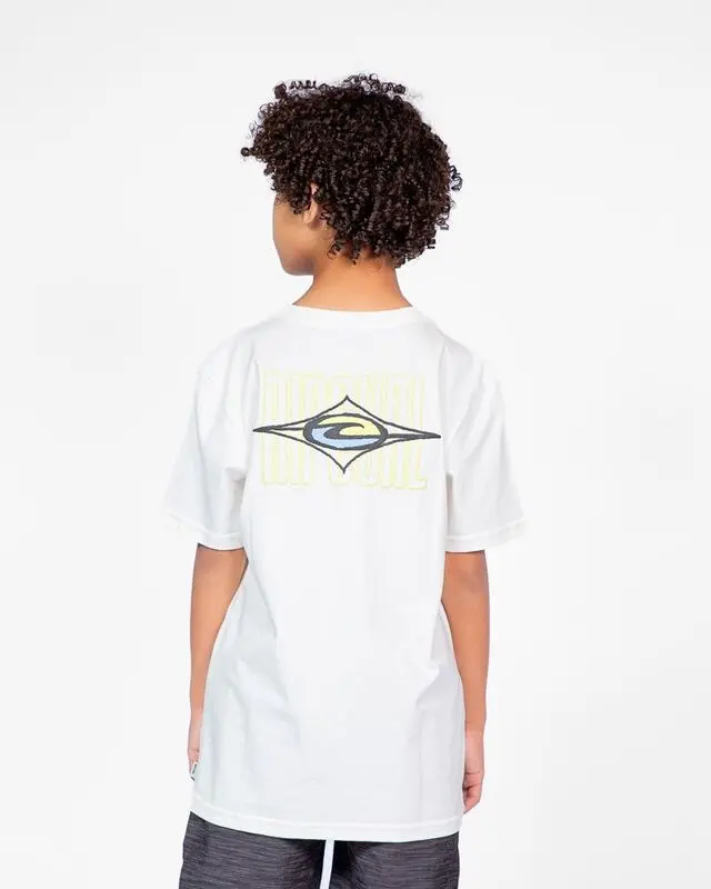 CAMISETA RIP CURL RAW ENERGY MAXXED JUV 3021-BONE