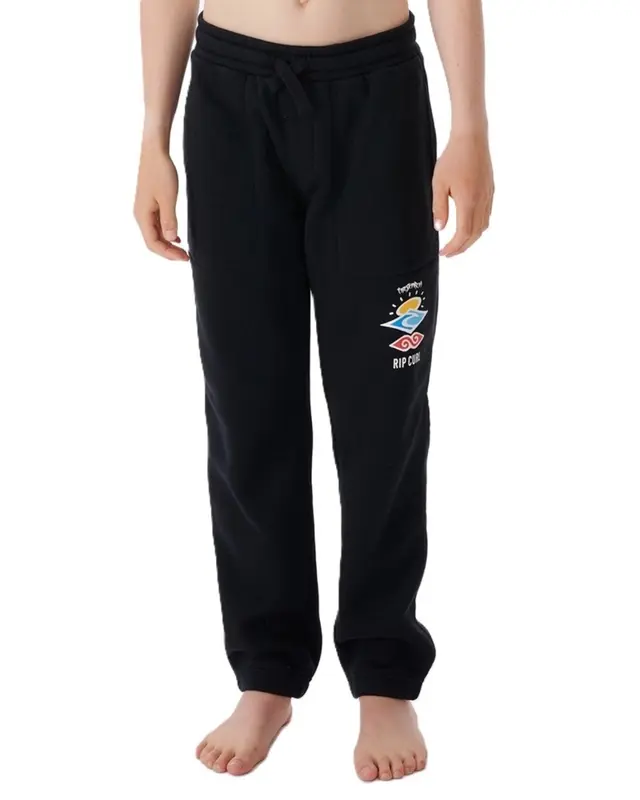 CALCA RIP CURL ICONS OF SURF JUVENIL 90-BLACK