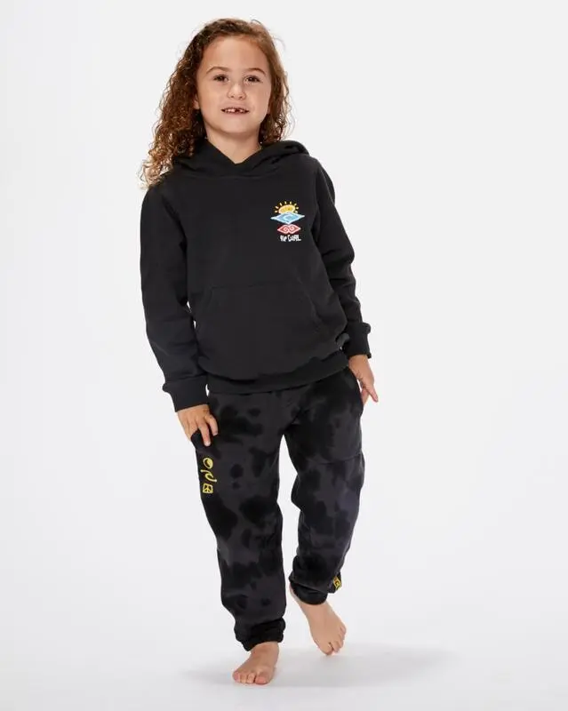 MOLETOM RIP CURL ICONS OF SHRED HOOD INF 8254-WASHED BLACK