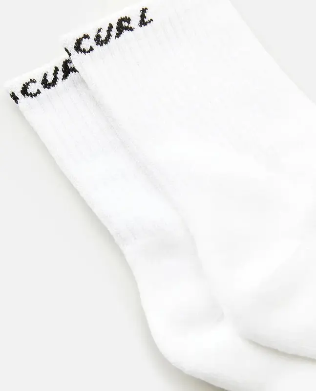 MEIA RIP CURL CANO MEDIO 3PK 1000-WHITE
