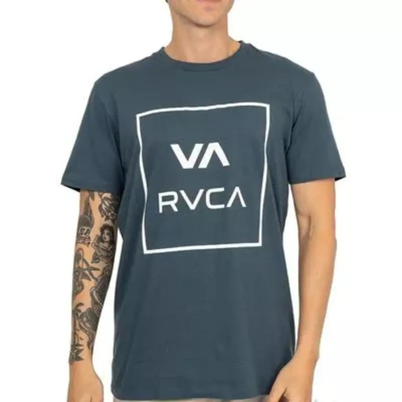 CAMISETA RVCA VA ALL THE WAY ROSA CLARO