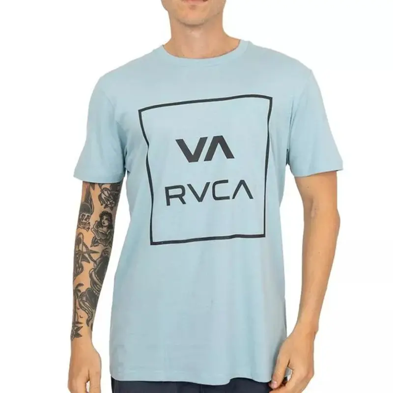 CAMISETA RVCA VA ALL THE WAY ROSA CLARO