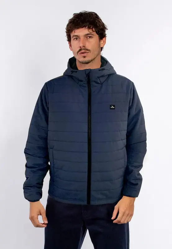 JAQUETA RIP CURL RIO PUFFER HOOD 49-NAVY