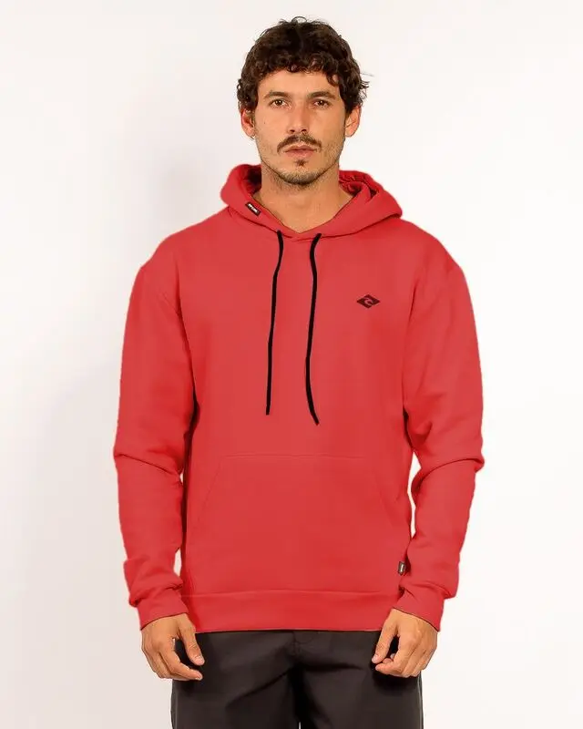 MOLETOM RIP CURL BRAND ICON 417-CRANBERRY