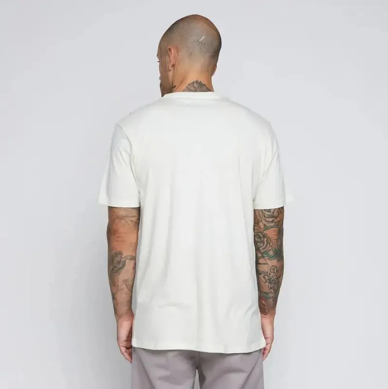 CAMISETA RVCA ANP LABEL BRANCO