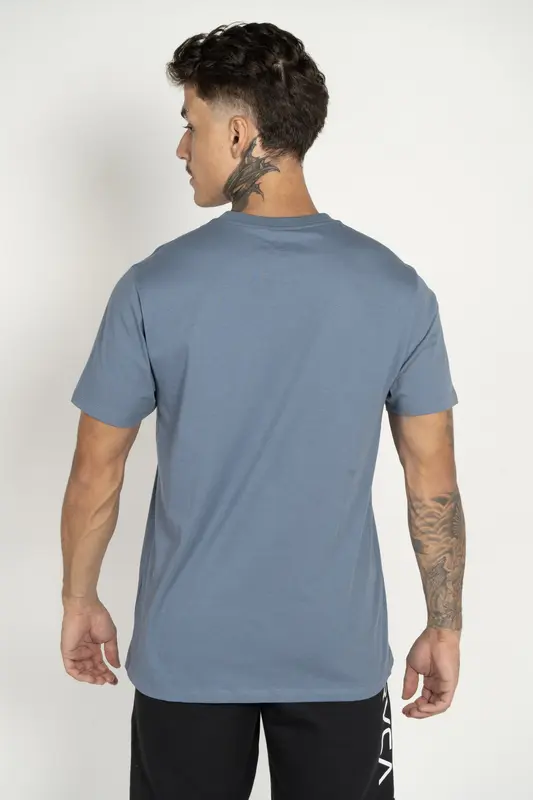 CAMISETA RVCA ANP LABEL AZUL