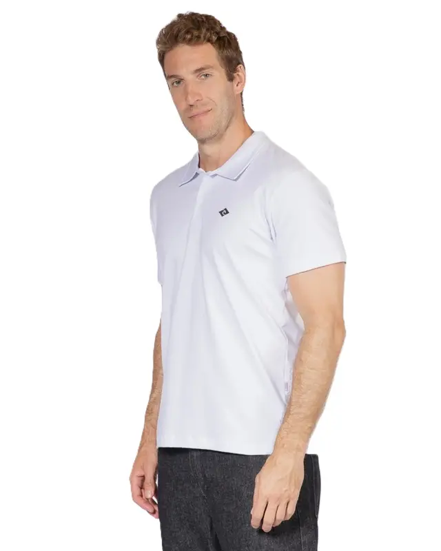 POLO RIP CURL BRAND ICON 1000-WHITE