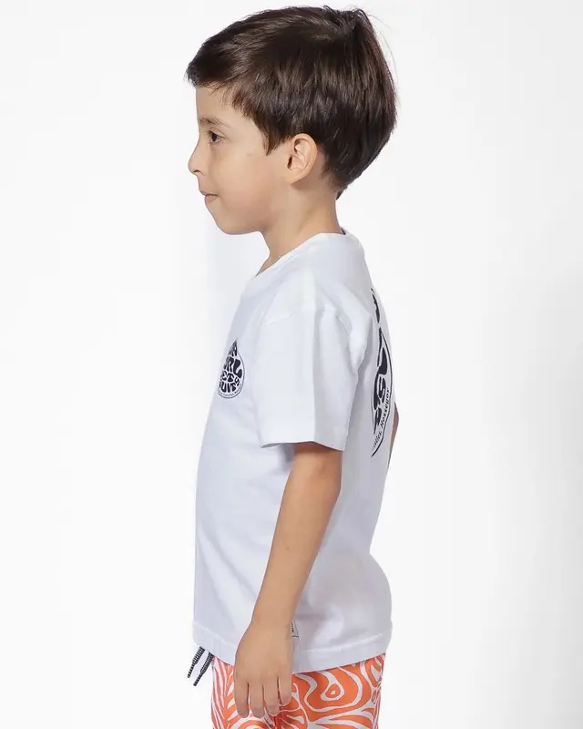 CAMISETA RIP CURL WETTIE SUIT ICON INFANTIL 1000-WHITE