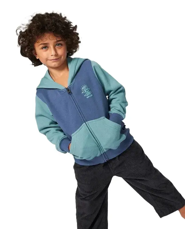 MOLETOM RIP CURL GROM ENERGY HOOD INFANTIL 3038-BLUE LAGOON