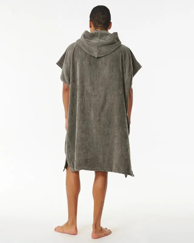 TOALHA RIP CURL LOGO HOODED 80-GREY