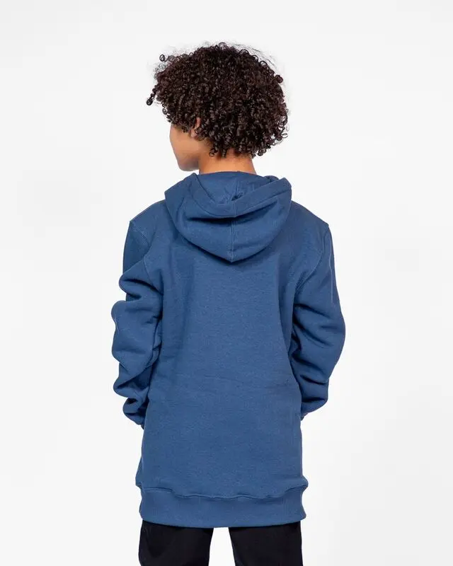 MOLETOM RIP CURL PUFF ICON LOGO JUV A441-WASHED NAVY
