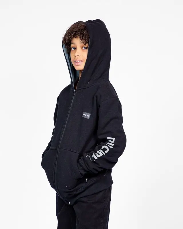 MOLETOM RIP CURL BRAND BLADE JUV 90-BLACK