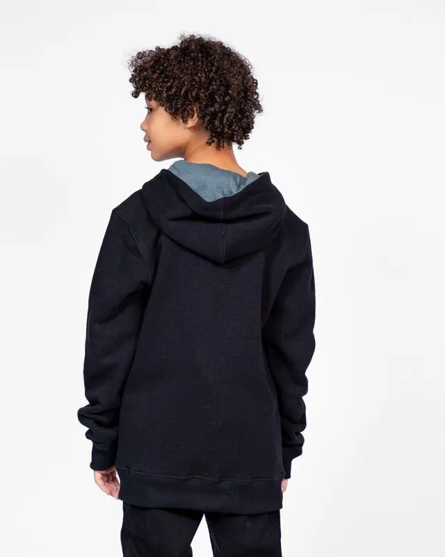 MOLETOM RIP CURL BRAND BLADE JUV 90-BLACK