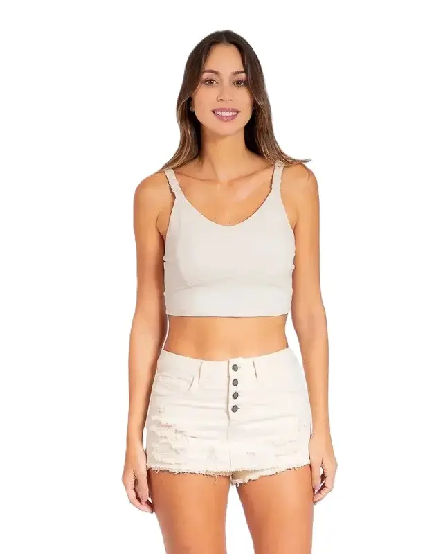 REGATA RIP CURL CROPPED NAT OFF WHITE