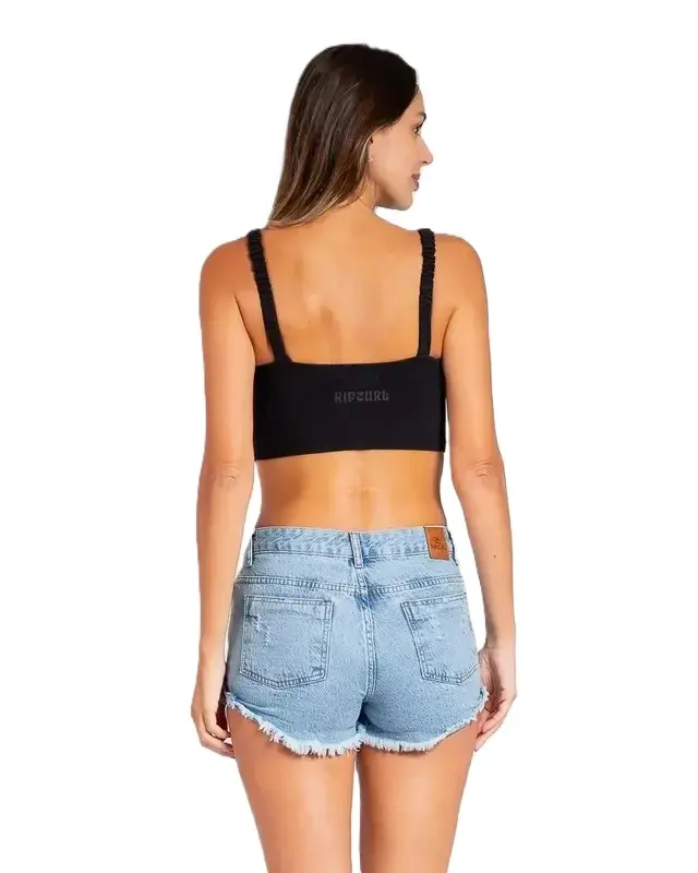 REGATA RIP CURL CROPPED NAT BLACK