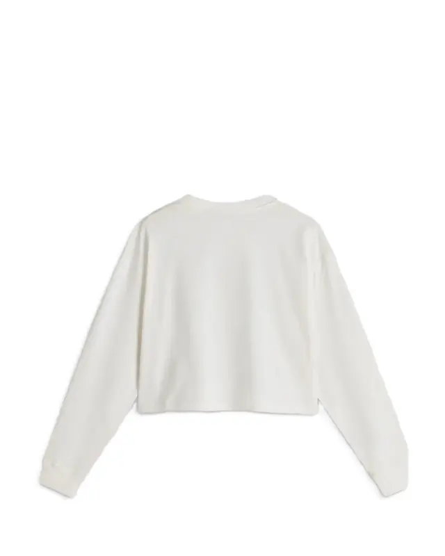 CAMISETA VANS SUPPLY BOUTIQUE RELAX CROP MARSHMALLOW