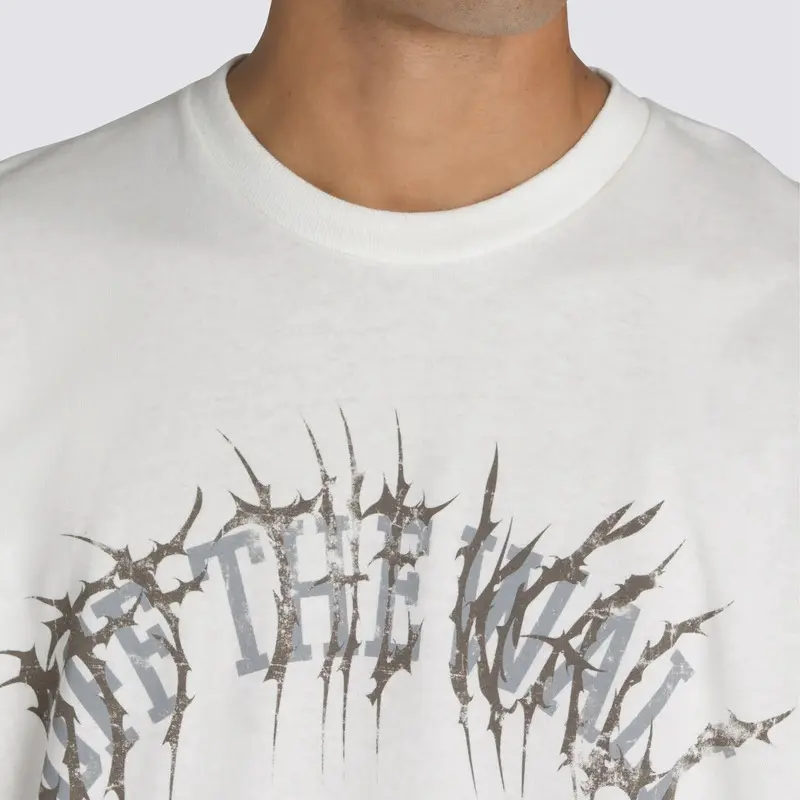 CAMISETA VANS METAL ARCH SS MARSHMALLOW
