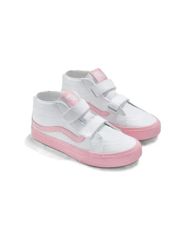 TENIS VANS SK8-MID POP OUTSOLE POP OUTSOLE PINK/MARSHMALLOW