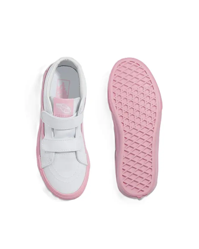TENIS VANS SK8-MID POP OUTSOLE POP OUTSOLE PINK/MARSHMALLOW