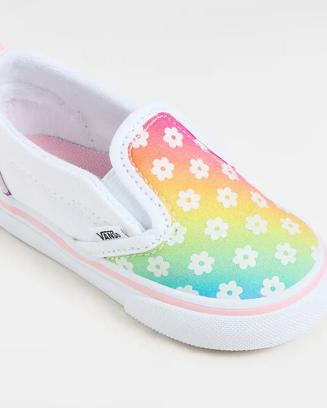 TENIS VANS TD SLIP-ON V GLOW RAINBOW TRUE WHITE/MULTI