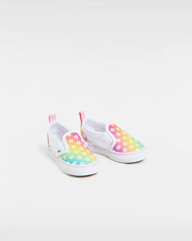 TENIS VANS TD SLIP-ON V GLOW RAINBOW TRUE WHITE/MULTI