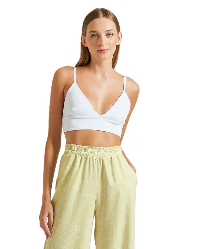 TOP VOLCOM SINGLE STONE BRANCO