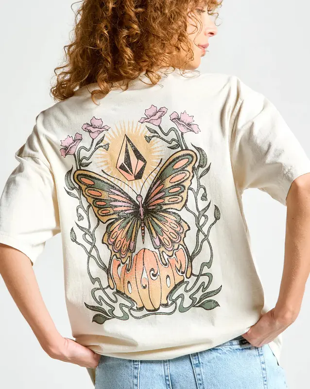 CAMISETA VOLCOM MY GUYS OFF WHITE