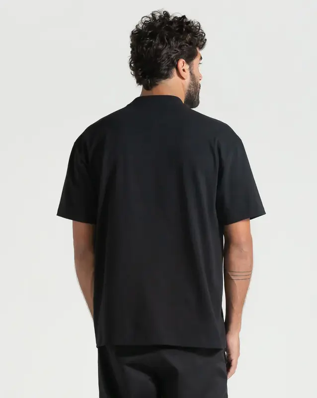 CAMISETA VOLCOM COMFORT PISTOL STONE PRETO