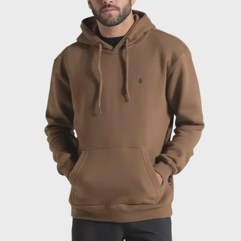 MOLETOM VOLCOM SINGLE STONE MARROM