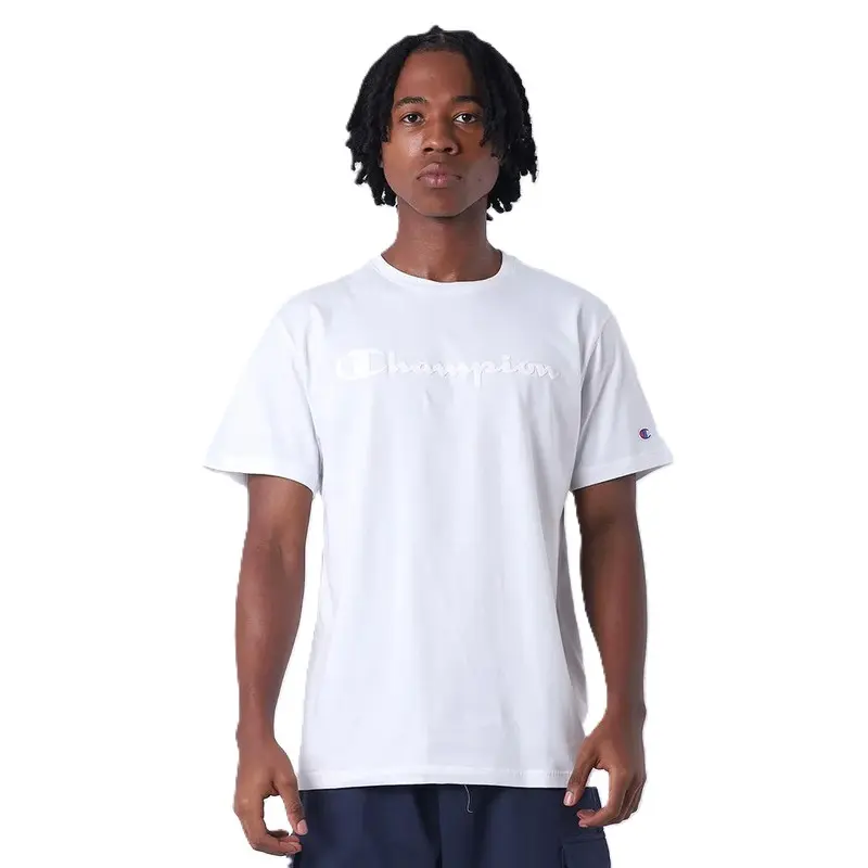 CAMISETA CHAMPION SCRIPT RELEVO SURTON OFF WHITE