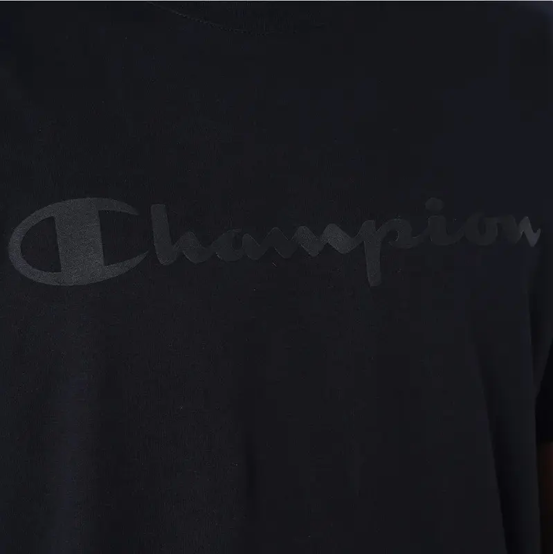 CAMISETA CHAMPION SCRIPT RELEVO SURTON BLACK