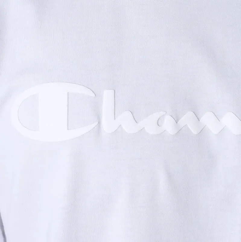 CAMISETA CHAMPION SCRIPT RELEVO SURTON OFF WHITE
