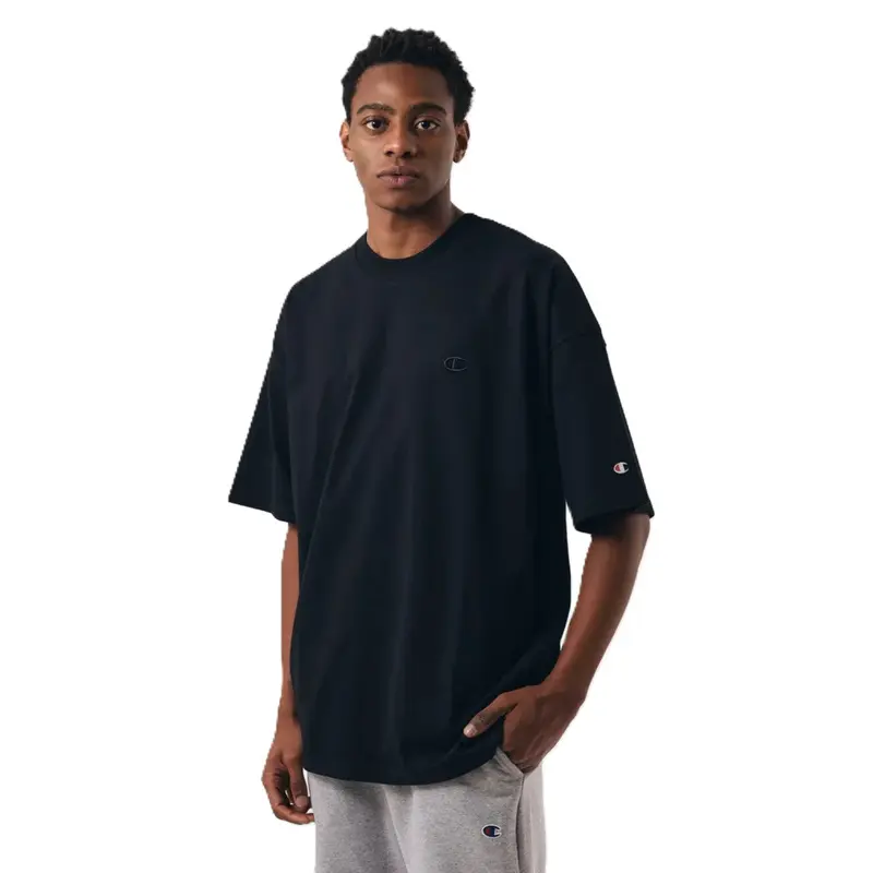 CAMISETA CHAMPION OVERSIZED C LOGO BLACK
