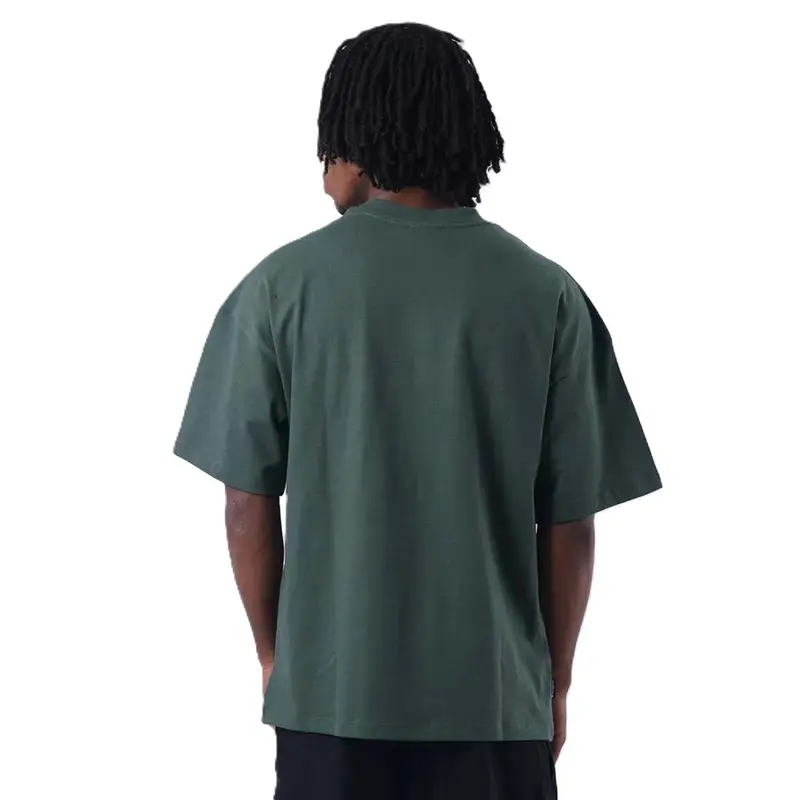 CAMISETA CHAMPION OVERSIZED C LOGO GROUND GREEN